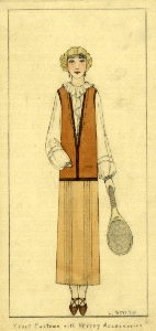 Sport Costume With Wrong Accessories